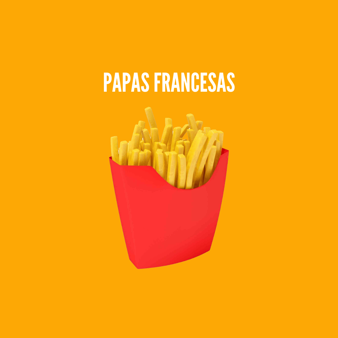 Porción de papas a la Francesa